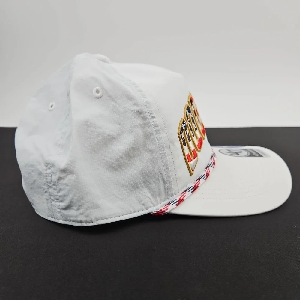 Los Angeles Dodgers MLB Flag Patriotic Strapback Rope‎ Hat Cap 47 New